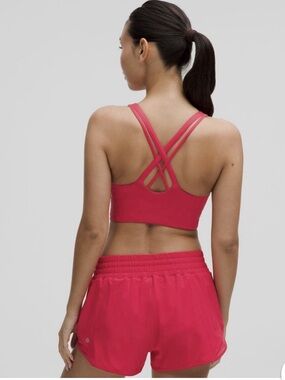 Lululemon Energy Longline Bra Medium Support, Size 10